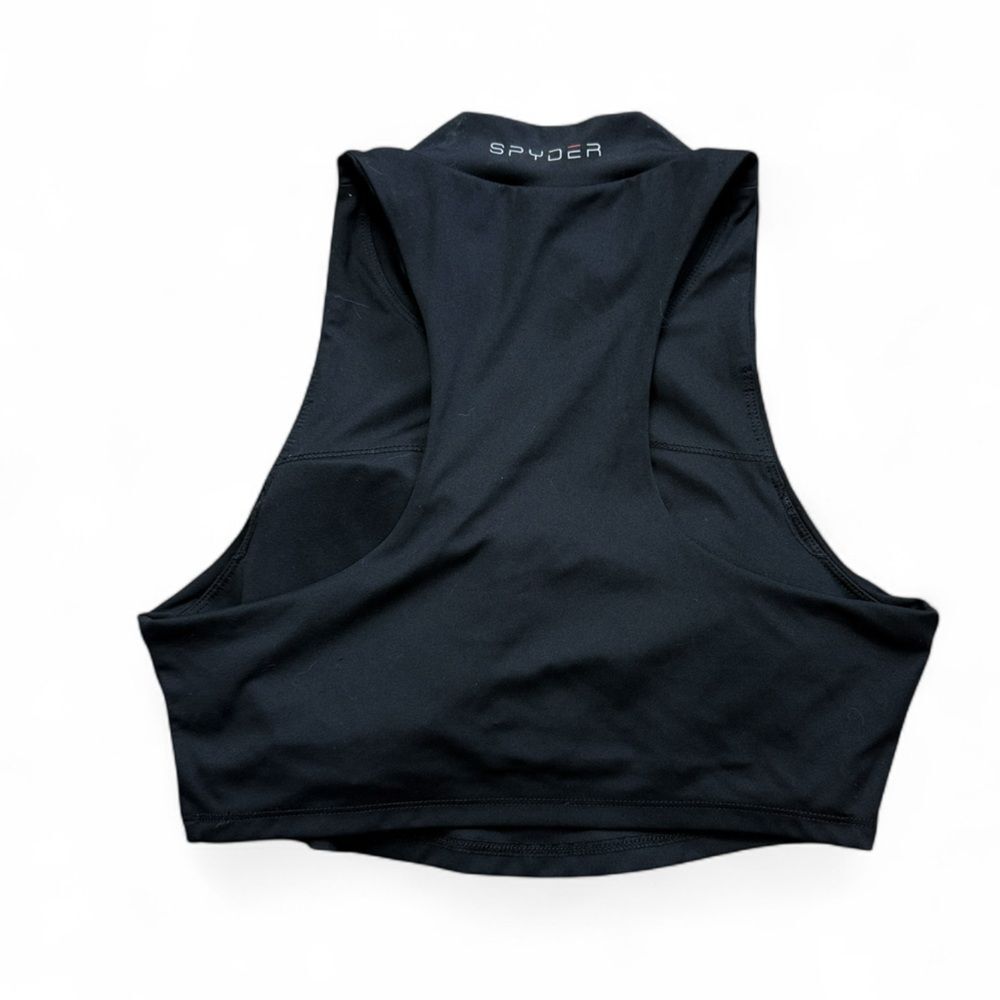 Spyder Black Sleeveless Crop Top — image 3 of 6